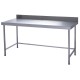 Parry volledig gelaste roestvrijstalen wandtafel 1200x700 mm