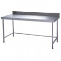 Parry volledig gelaste roestvrijstalen wandtafel 1200x700 mm