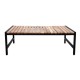 Bolero Lage Salontafel Van Staal En Acacia, 1200x800mm