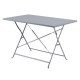 Bolero Pavement Style klaptafel grijs 1100 x 700 mm - Gepoedercoat staal