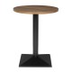 Bolero Complete Ronde tafel 600mm – Bruin/Zwart