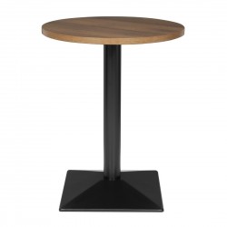 Bolero Complete Ronde tafel 600mm – Bruin/Zwart