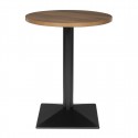 Bolero Complete Ronde tafel 600mm – Bruin/Zwart