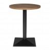 Bolero Complete Ronde tafel 600mm – Bruin/Zwart