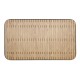 Bolero Santorini Rechthoekige Tafel Houteffect 1400 mm – Bruin Gepoedercoat Staal