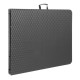 Bolero Rattan Rechthoekige Opvouwbare Tafel Zwart 6Ft