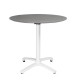 Bolero Opvouwbare Tafel Polypropyleen 800 mm Donkergrijs