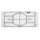 Bolero Rechthoekige Middenvouwtafel 6ft Wit – Inklapbaar Cateringmeubilair