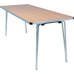 Gopak Contour inklapbare klaptafel 183 cm – aluminium frame met beuken afwerking