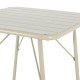 Bolero Amalfi vierkante inklapbare tafel taupe – gepoedercoat staal 700mm
