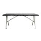 Bolero Rechthoekige Opvouwbare Tafel 6ft - Zwart