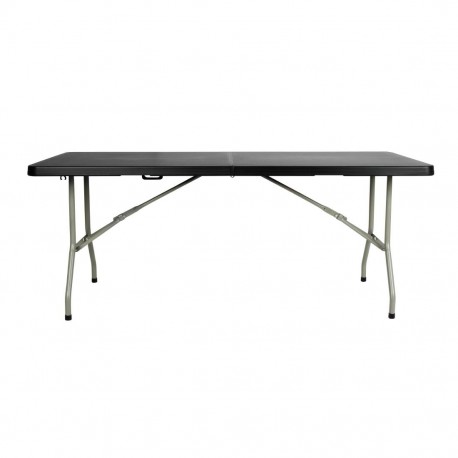 Bolero Rechthoekige Opvouwbare Tafel 6ft - Zwart