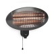 Tristar Patiosverwarming Wandgemonteerd KA-5286 – IPX4 Zwart Kunststof