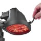 Eurom Parasol Elektrische Terrasverwarmer 1500W – Rondom Warmte voor uw Terras