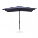 Bolero Sevilla Vierkante Parasol 2x3m Marineblauw – Aluminium Tuinparasol
