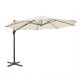 Bolero Venice Heavy Duty Parasol Crème 3,5M – Robuuste Vrijdragende Parasol
