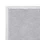 Bolero Tafelblad Gehard Glas Lichtgrijs Steeneffect met Witte Rand 700 mm – Binnen & Buiten
