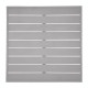 Bolero Aluminium Tafelblad Vierkant Lichtgrijs 700mm