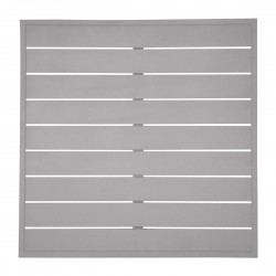 Bolero Aluminium Tafelblad Vierkant Lichtgrijs 700mm