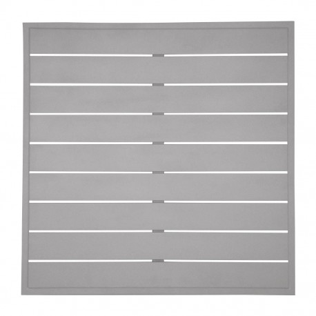 Bolero Aluminium Tafelblad Vierkant Lichtgrijs 700mm