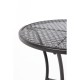 Bolero ronde stalen bistrotafel zwart 60cm (15 stuks)