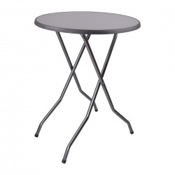 Statafel Barcelona Antraciet – Inklapbare Ronde Tafel 85 cm voor Binnen en Buiten