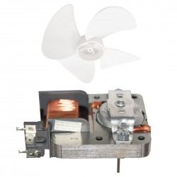 Buffalo Borstelloze DC Motor met Ventilatorblad - Reserveonderdeel voor FB862
