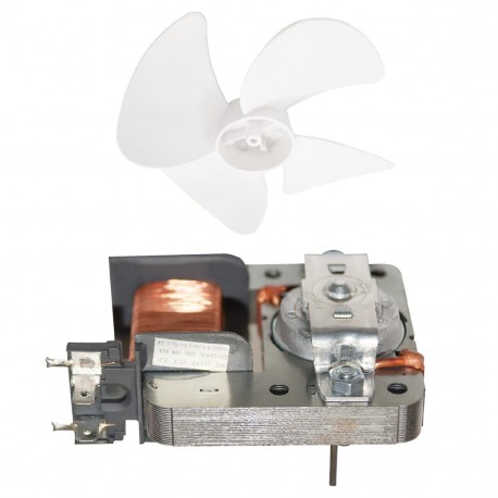 Buffalo Borstelloze DC Motor met Ventilatorblad - Reserveonderdeel voor FB862