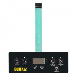 Buffalo membraanschakelaar zwart - reserveonderdeel voor HX585