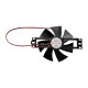 Buffalo 110 ventilator – zwart reserveonderdeel voor CU899