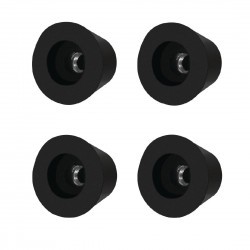 Buffalo Inductie Kookplaat Voeten (4 stuks) – Rubber Reserveonderdelen