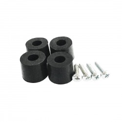 Buffalo Glass Polisher voetjes (4 stuks) – rubber reserveonderdelen