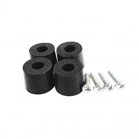 Buffalo Glass Polisher voetjes (4 stuks) – rubber reserveonderdelen