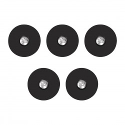 Buffalo Mixer Rubberen Voetjes (5 stuks) - Zwart
