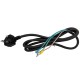 Buffalo netsnoer zwart PVC – reserveonderdeel voor JA371