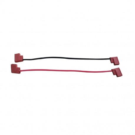 Buffalo draadconnector zwart/rood - reserveonderdeel GF439