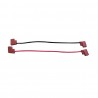 Buffalo draadconnector zwart/rood - reserveonderdeel GF439