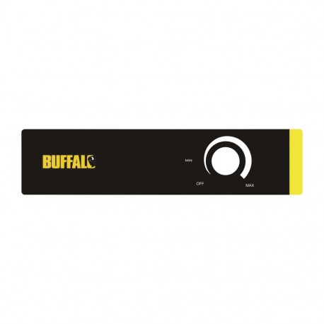 Buffalo bedieningspaneelsticker voor CE208 - Reserveonderdeel