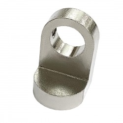 Buffalo L type magneethouder - metaal, zilver