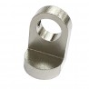 Buffalo L type magneethouder - metaal, zilver