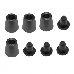 Buffalo Voeten met Rubber Pad (4 stuks) – Reserveonderdeel voor FB861 & FB862