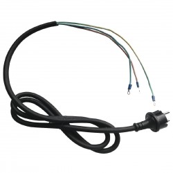 Buffalo Power Cord Assembly – Reserveonderdeel Rubber Zwart