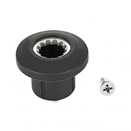 Buffalo koppeling met schroef – zwart polyamide reserveonderdeel voor HX583