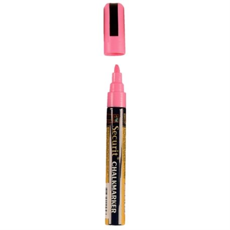Securit wisbare stift, roze, 6mm
