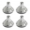 Buffalo Ice Crusher Rubberen Voetjes (4 stuks) – Reserveonderdeel voor CH919
