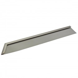 Gastro M eindstrip 600-serie links – RVS verbindingsstrip voor bakplaten