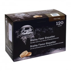 Bradley Pecan Bisquetten voor Foodsmoker – Voordeelverpakking 120 stuks