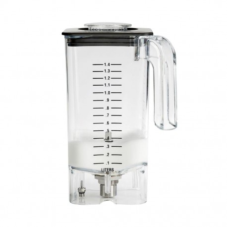 Hamilton Beach Commerciële Air Whip Opschuimpot - Polycarbonaat, Helder