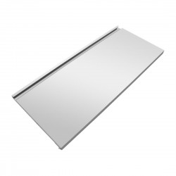 Polar deur RVS zilver - reserveonderdeel voor UA050 en UA051