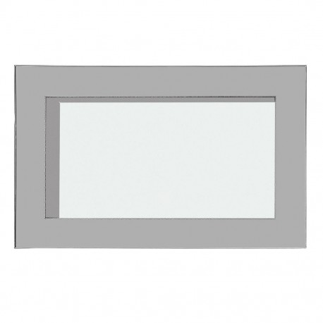 Polar complete deurassemblage voor GK068 - gehard glas, wit